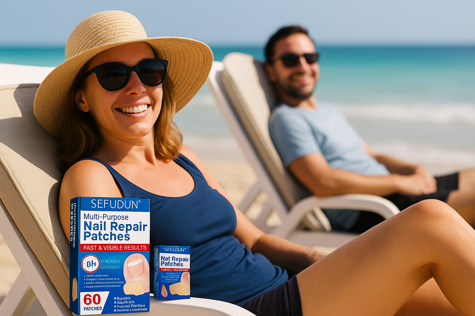 Toenail Repair Patches – 60pcs | Strong Anti-Fungal Nail Treatment for Healthy, Clean Feet - Novlux