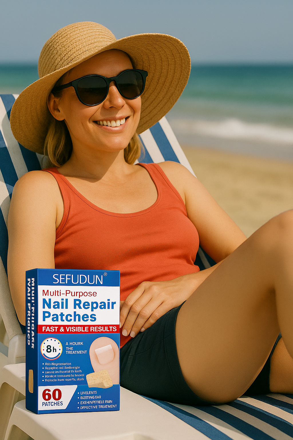 Toenail Repair Patches – 60pcs | Strong Anti-Fungal Nail Treatment for Healthy, Clean Feet - Novlux